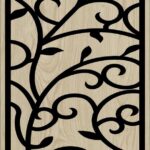 Decorative Slotted Panel 257 Pattern PDF File