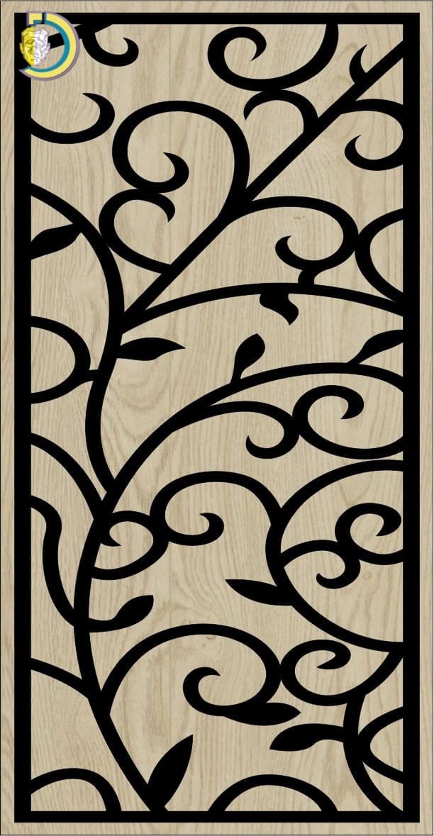 Decorative Slotted Panel 257 Pattern PDF File