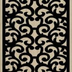 Decorative Slotted Panel 258 Pattern PDF File