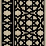 Decorative Slotted Panel 262 Pattern PDF File