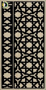 Decorative Slotted Panel 262 Pattern PDF File