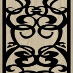 Decorative Slotted Panel 264 Pattern PDF File