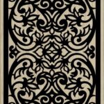 Decorative Slotted Panel 266 Pattern PDF File