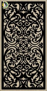 Decorative Slotted Panel 266 Pattern PDF File