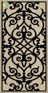 Decorative Slotted Panel 269 Pattern PDF File