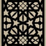 Decorative Slotted Panel 270 Pattern PDF File