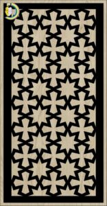 Decorative Slotted Panel 272 Pattern PDF File