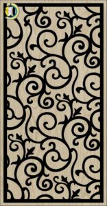 Decorative Slotted Panel 275 Pattern PDF File