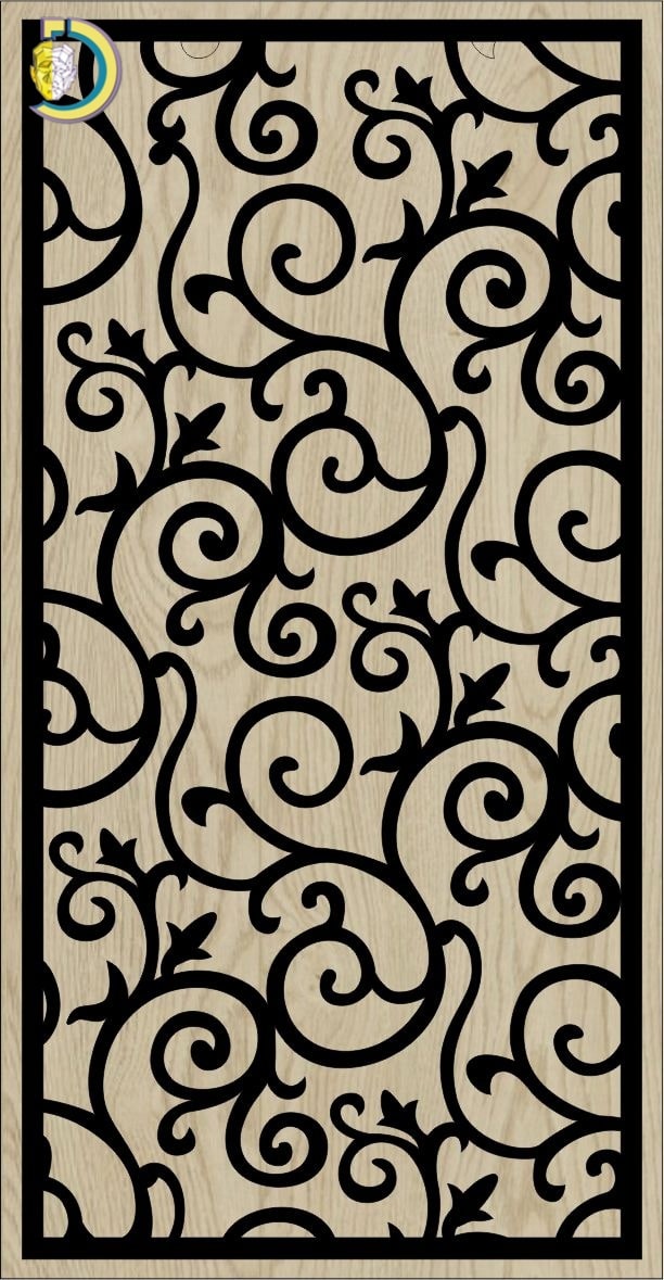 Decorative Slotted Panel 275 Pattern PDF File