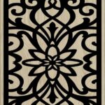 Decorative Slotted Panel 276 Pattern PDF File