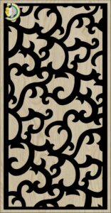 Decorative Slotted Panel 281 Pattern PDF File