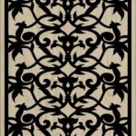 Decorative Slotted Panel 283 Pattern PDF File