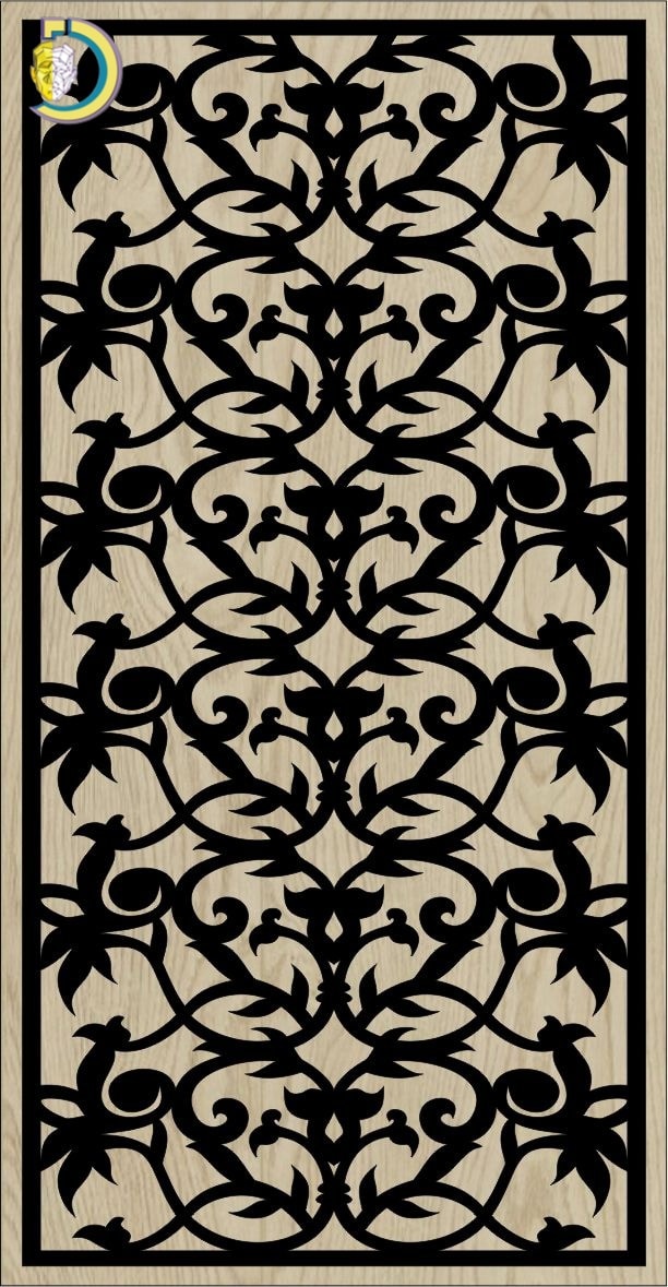 Decorative Slotted Panel 283 Pattern PDF File