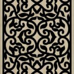 Decorative Slotted Panel 284 Pattern PDF File