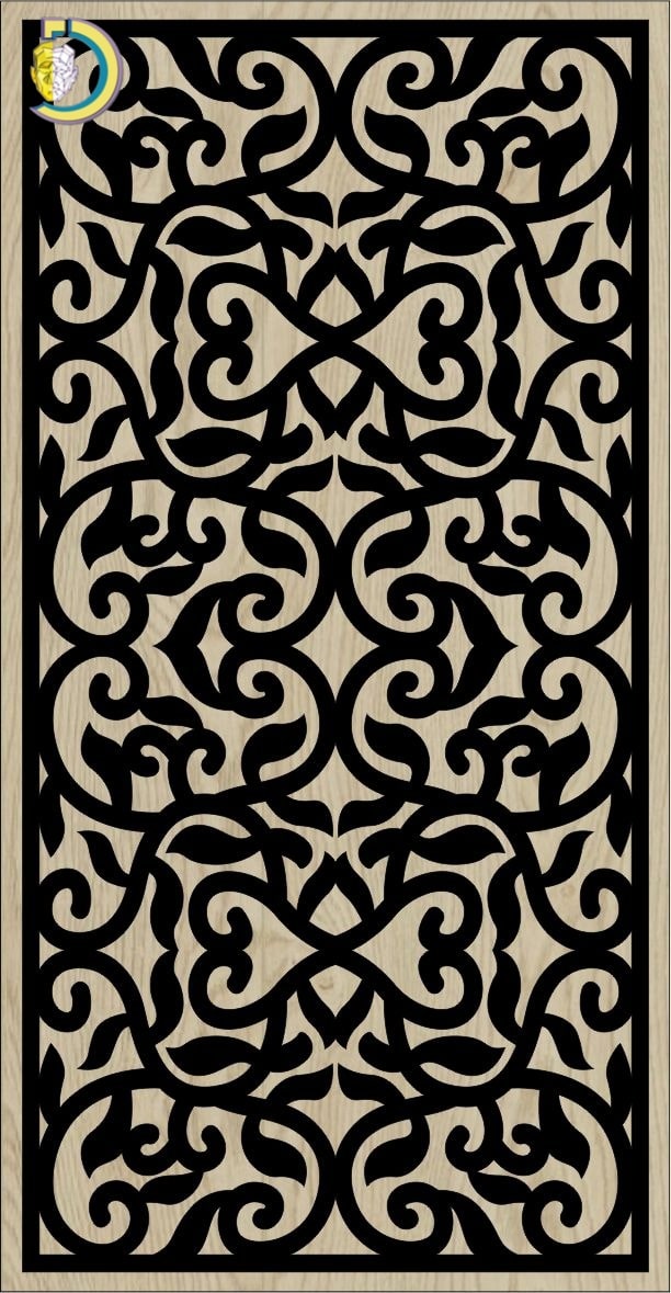 Decorative Slotted Panel 284 Pattern PDF File