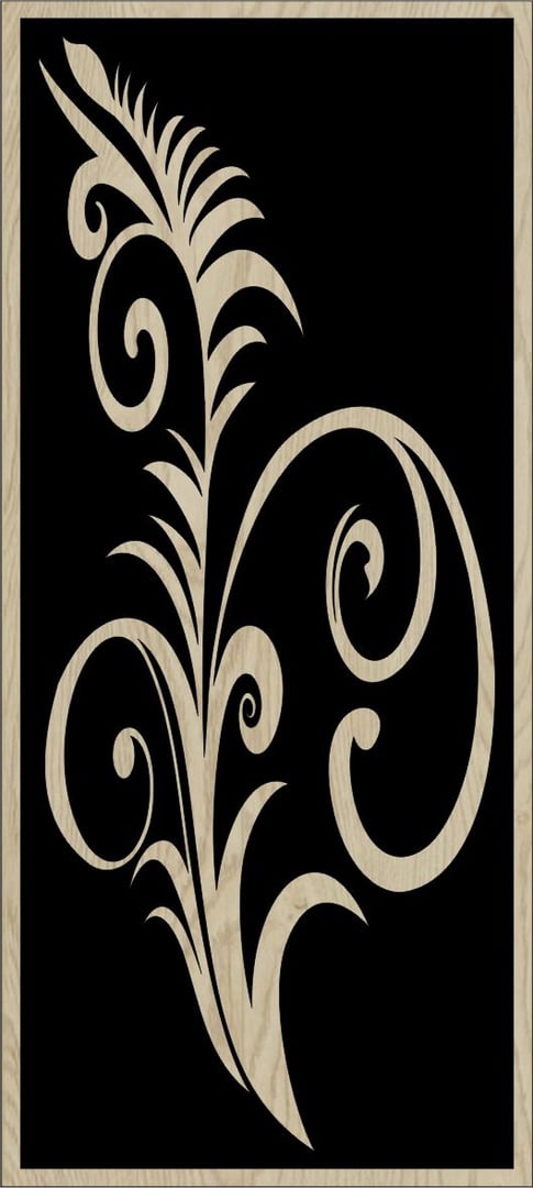 Decorative Slotted Panel 29 Pattern PDF File