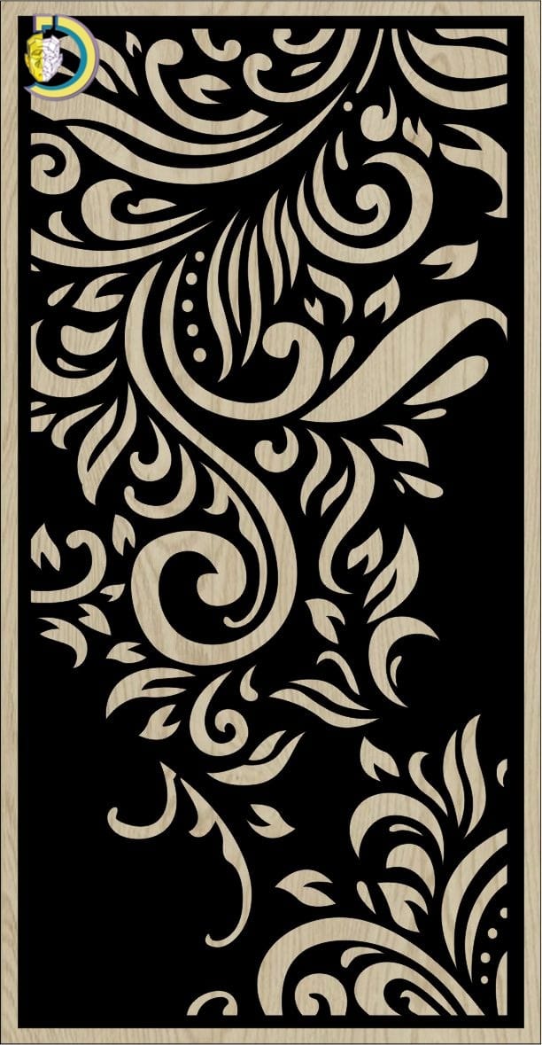 Decorative Slotted Panel 296 Pattern PDF File