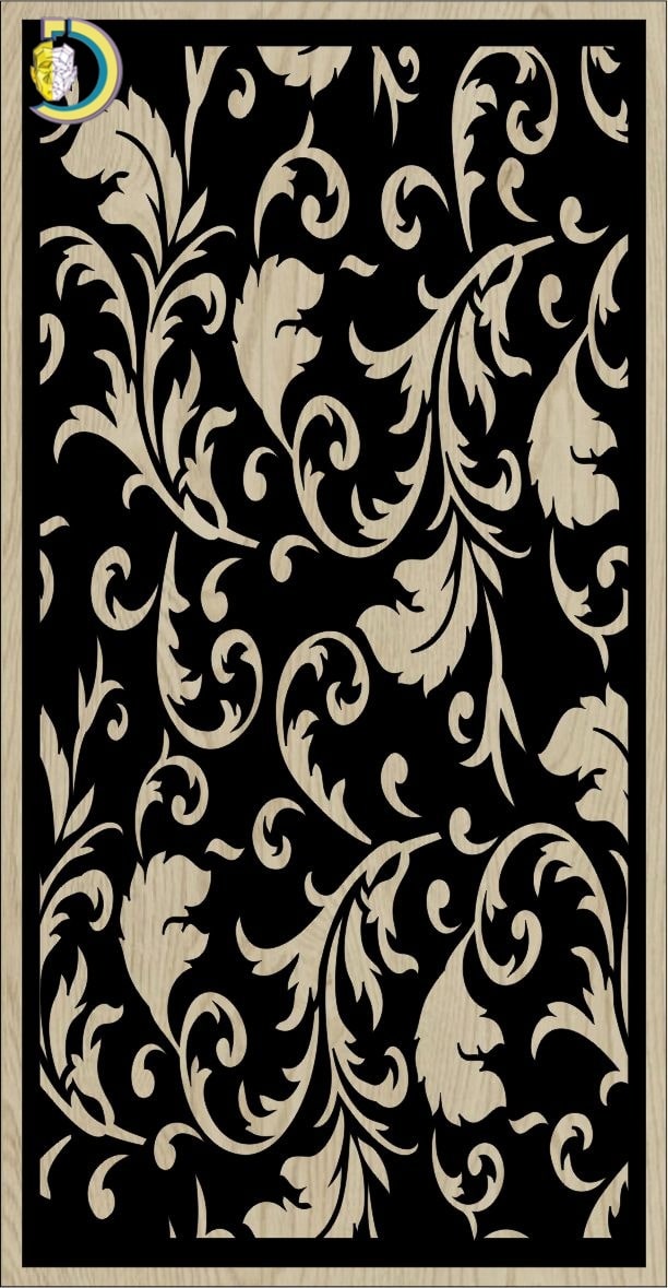 Decorative Slotted Panel 297 Pattern PDF File