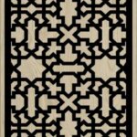 Decorative Slotted Panel 298 Pattern PDF File