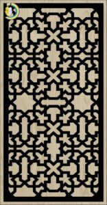 Decorative Slotted Panel 298 Pattern PDF File