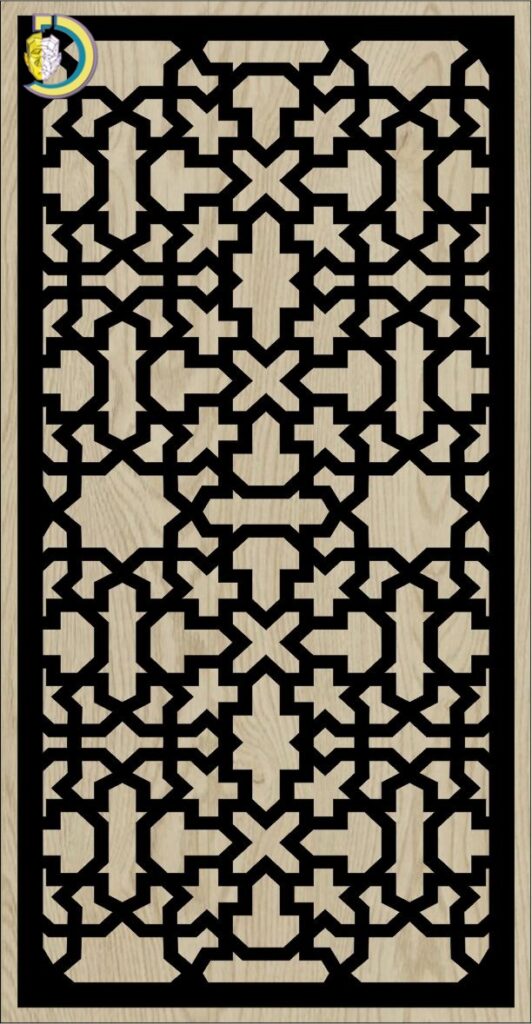 Decorative Slotted Panel 298 Pattern PDF File