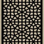 Decorative Slotted Panel 299 Pattern PDF File