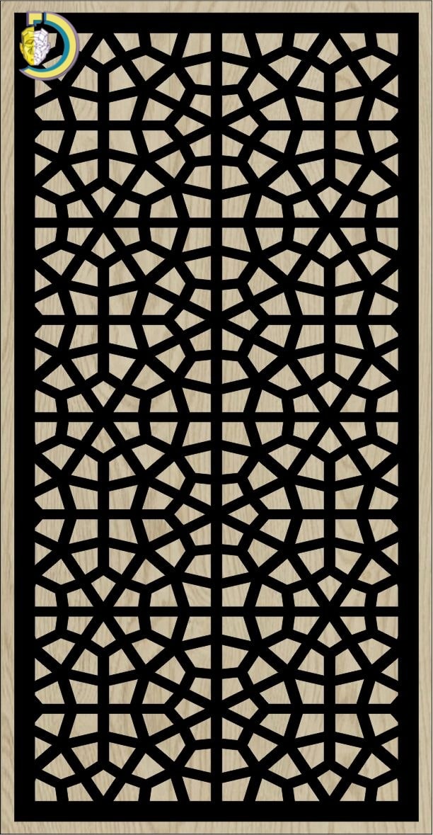 Decorative Slotted Panel 299 Pattern PDF File