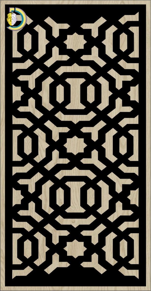 Decorative Slotted Panel 301 Pattern PDF File