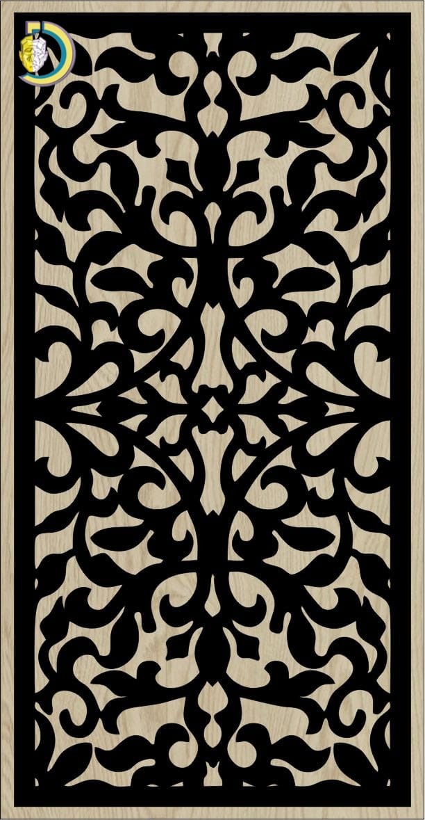 Decorative Slotted Panel 302 Pattern PDF File