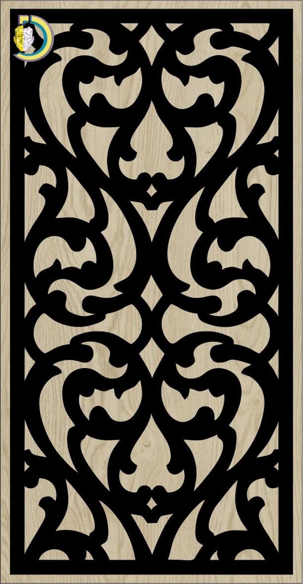 Decorative Slotted Panel 303 Pattern PDF File