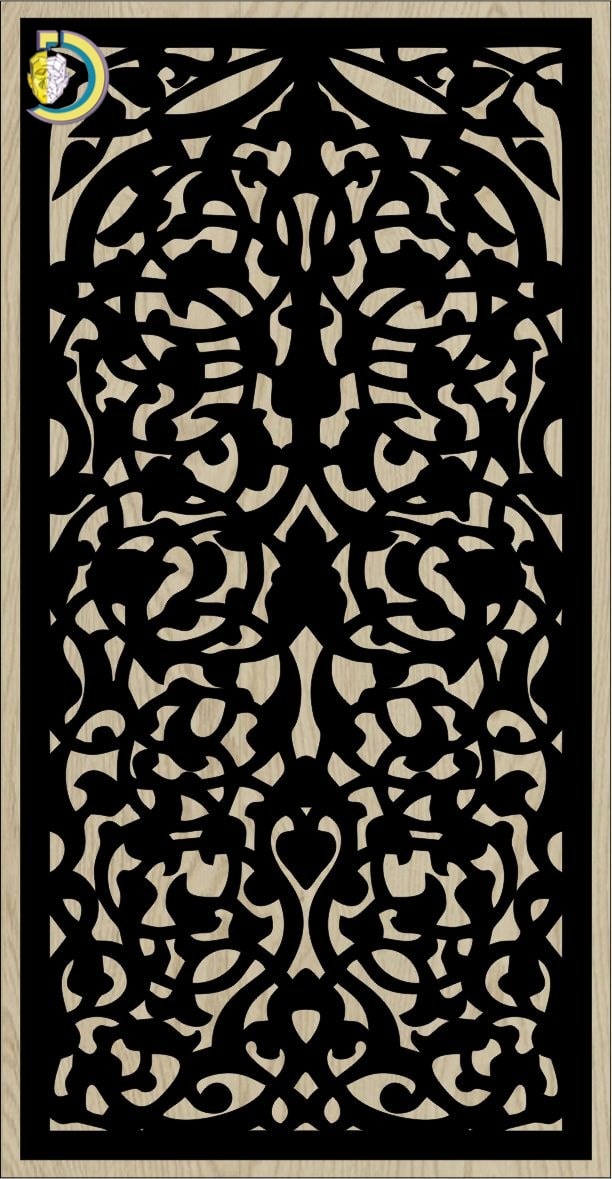 Decorative Slotted Panel 304 Pattern PDF File