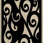 Decorative Slotted Panel 307 Pattern PDF File