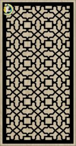 Decorative Slotted Panel 309 Pattern PDF File