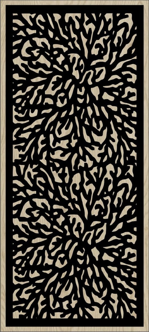 Decorative Slotted Panel 31 Pattern PDF File