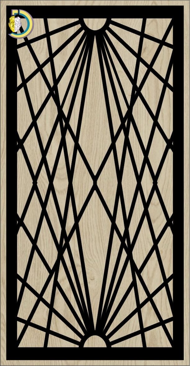 Decorative Slotted Panel 311 Pattern PDF File