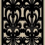 Decorative Slotted Panel 315 Pattern PDF File