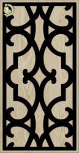 Decorative Slotted Panel 317 Pattern PDF File