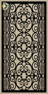 Decorative Slotted Panel 319 Pattern PDF File