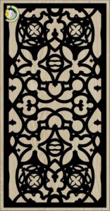 Decorative Slotted Panel 321 Pattern PDF File