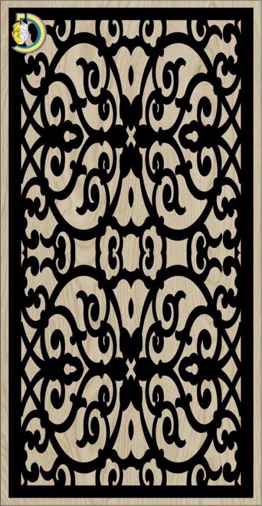 Decorative Slotted Panel 322 Pattern PDF File