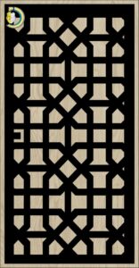 Decorative Slotted Panel 325 Pattern PDF File