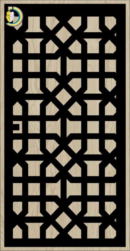 Decorative Slotted Panel 325 Pattern PDF File
