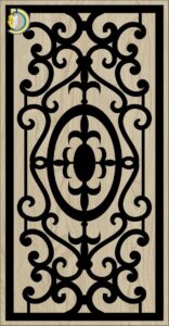 Decorative Slotted Panel 328 Pattern PDF File