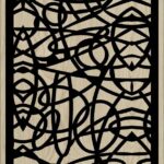 Decorative Slotted Panel 329 Pattern PDF File