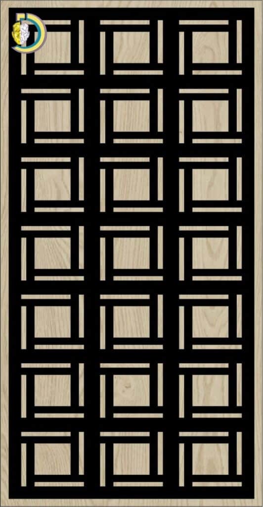 Decorative Slotted Panel 330 Pattern PDF File