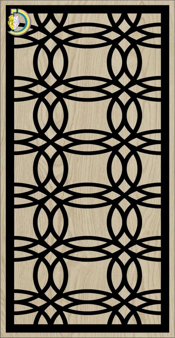 Decorative Slotted Panel 333 Pattern PDF File