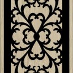 Decorative Slotted Panel 34 Pattern PDF File