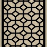 Decorative Slotted Panel 341 Pattern PDF File