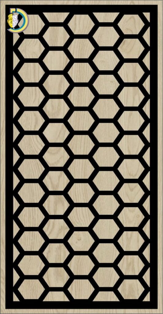 Decorative Slotted Panel 342 Pattern PDF File