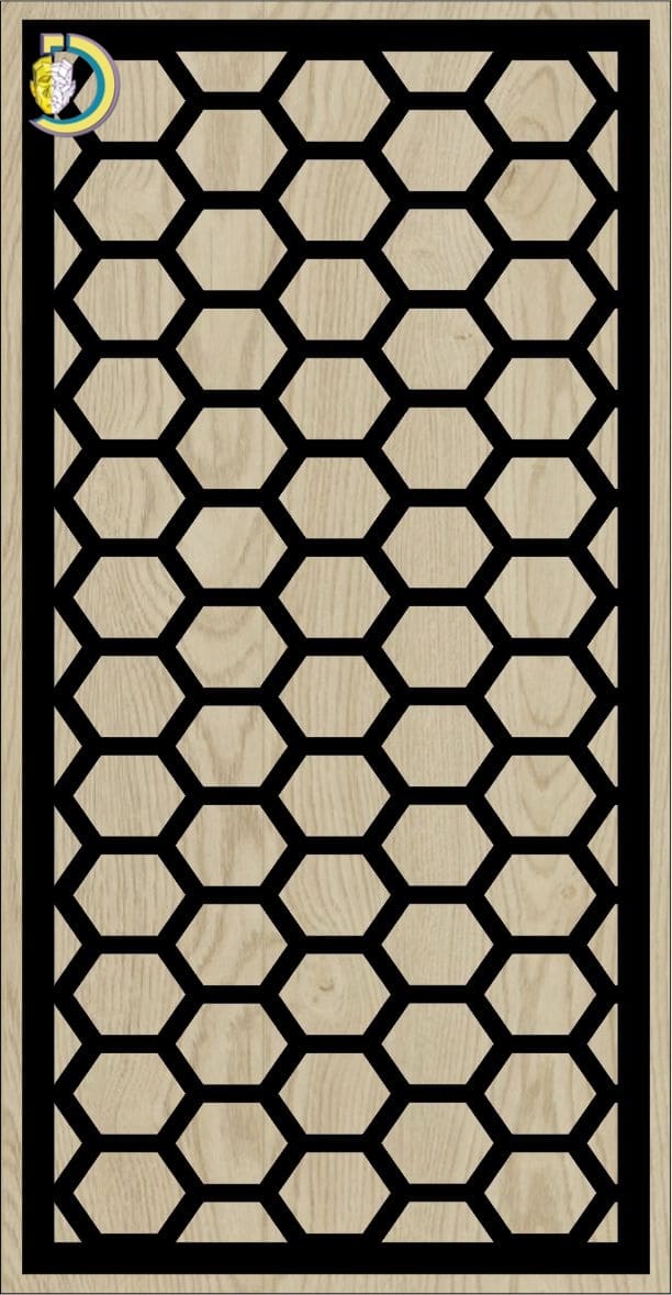 Decorative Slotted Panel 342 Pattern PDF File